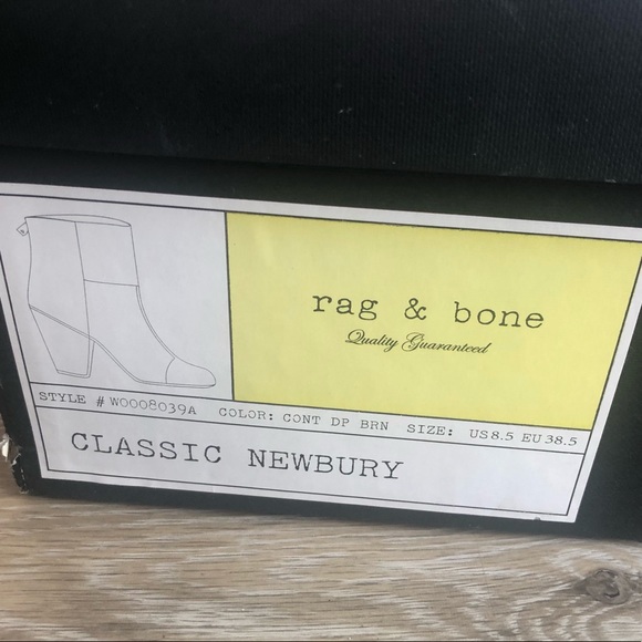 Rag and Bone Contemporary Classic Newbury Heeled Boots - Picture 8 of 13